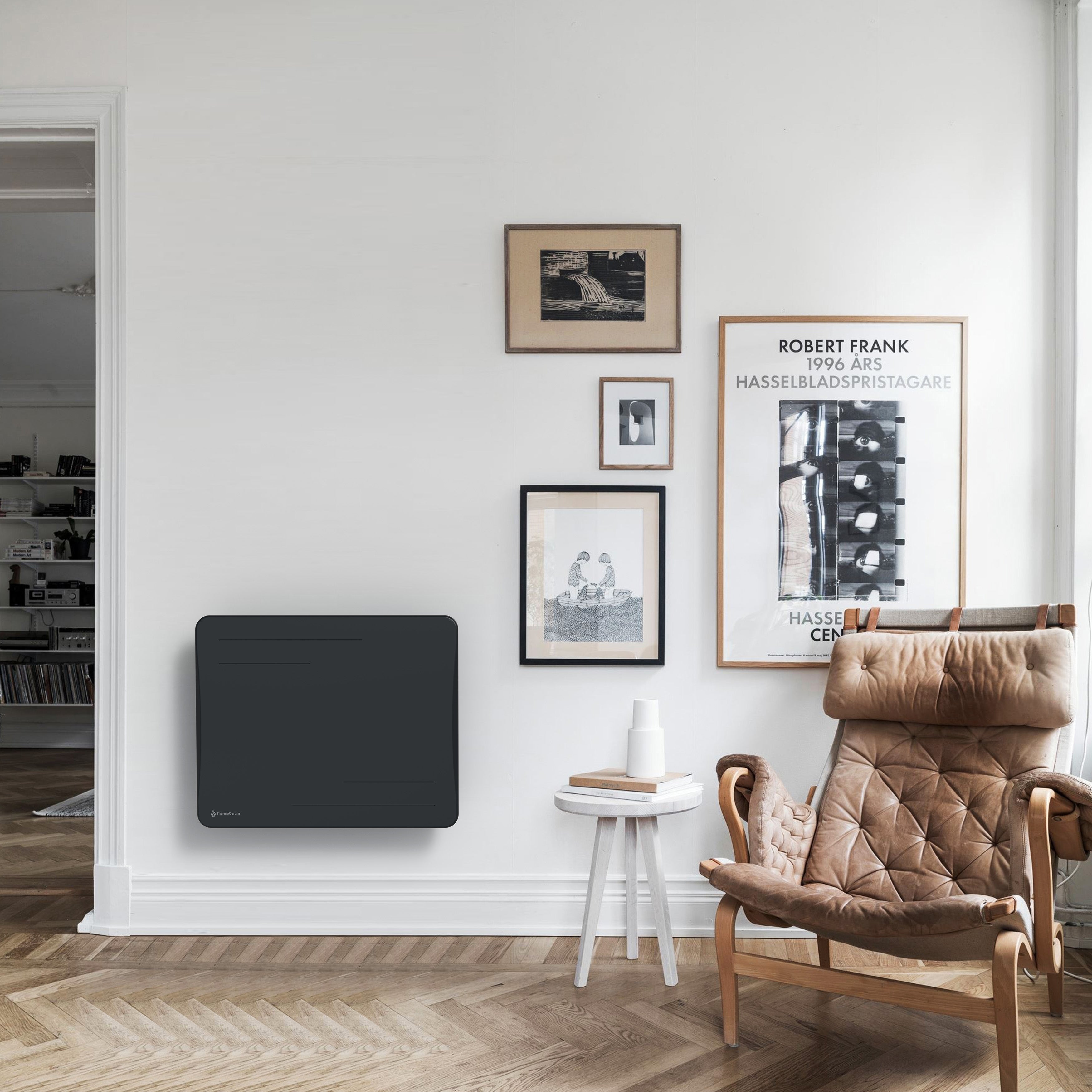 Radiateur céramique Wifi 1000W horizontal Noir Alice