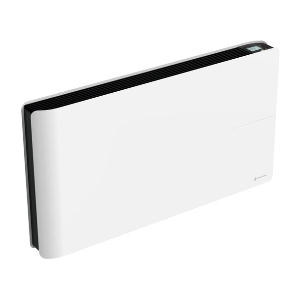 Radiateur électrique connecté 2000W double système de chauffe horizontal Blanc Molia