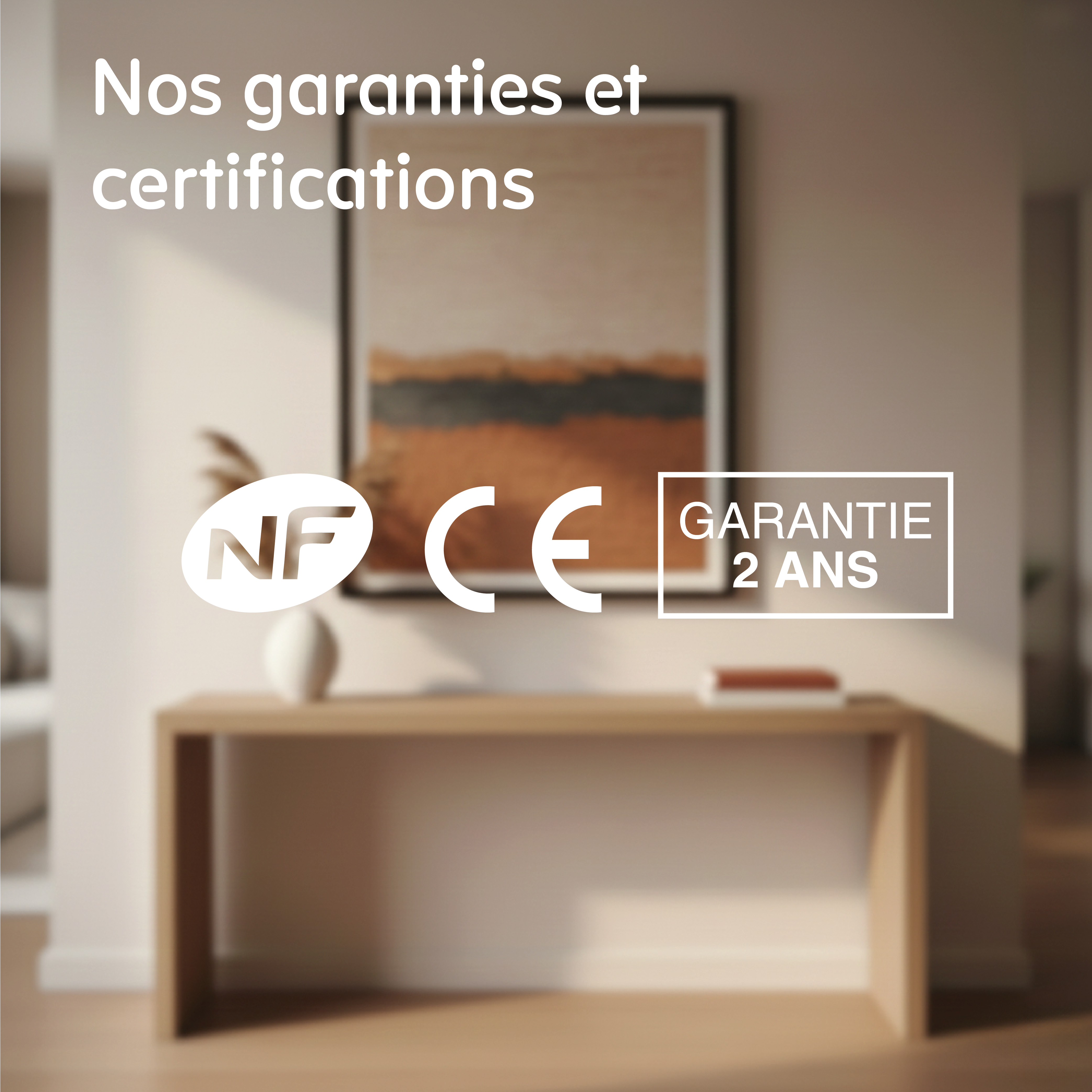 Radiateur électrique connecté 2000W double système de chauffe horizontal Blanc Cira