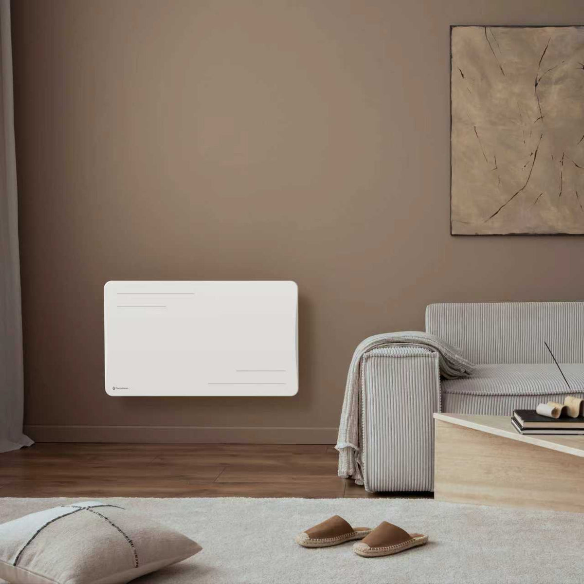 Radiateur électrique blanc