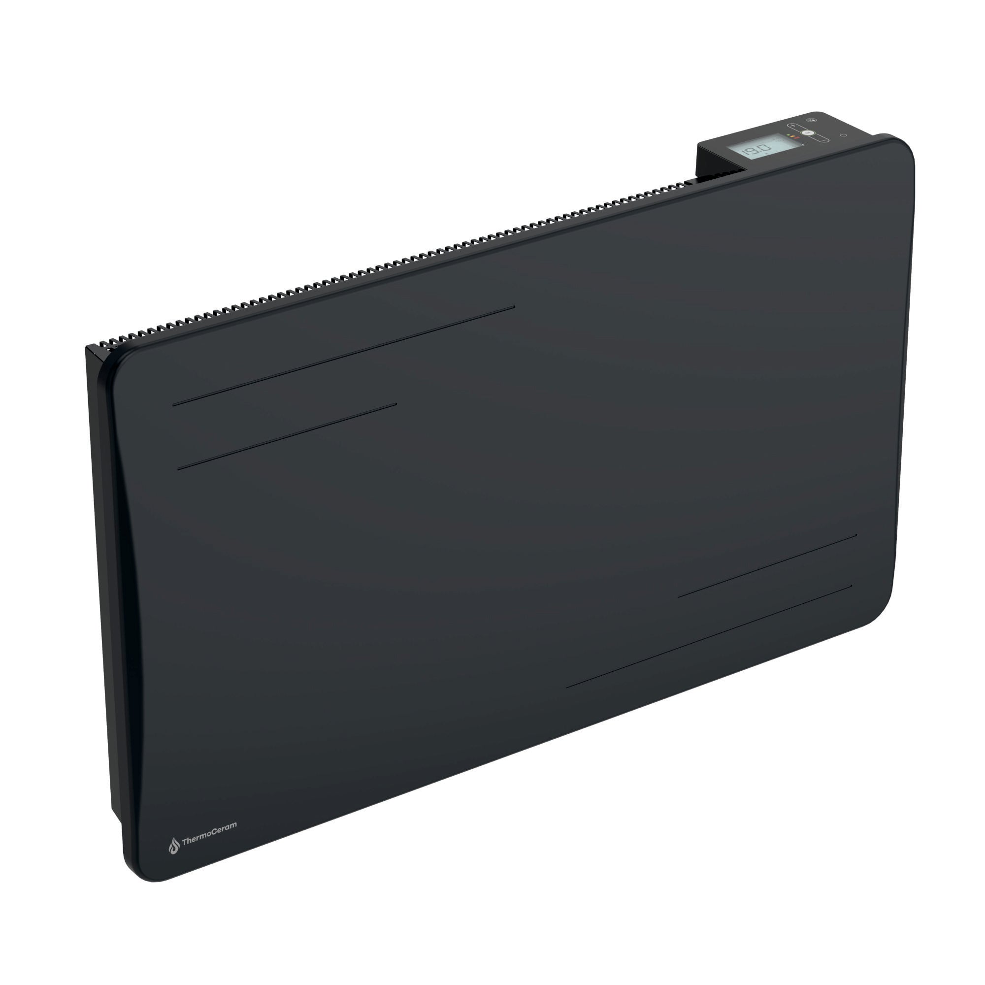 Radiateur céramique Wifi 1500W horizontal Noir Alice