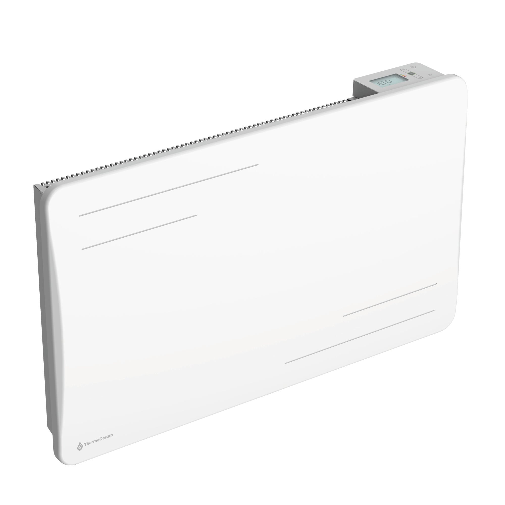 Radiateur céramique Wifi 1500W horizontal Blanc Alice